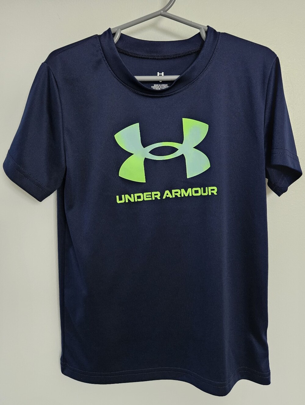 Under Armour | Navy with Neon Green Logo